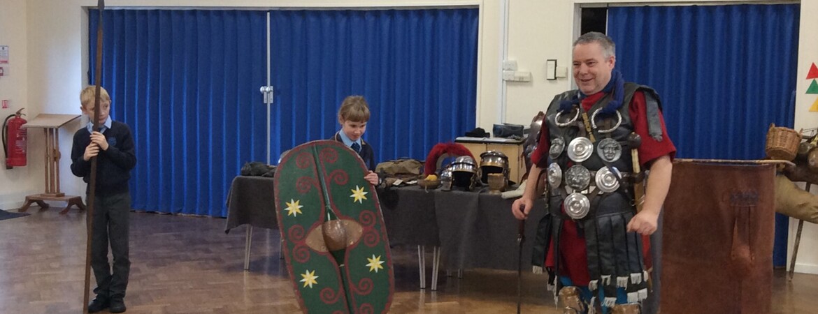 Year 4 Roman Soldier Visit